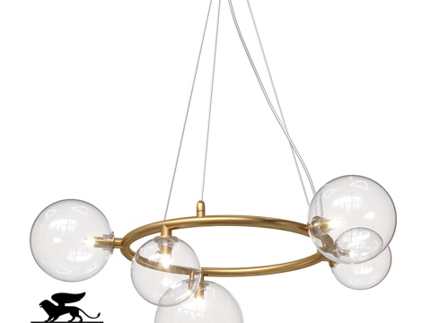  ARTE灯具OM A7780SP-5AB3d模型 