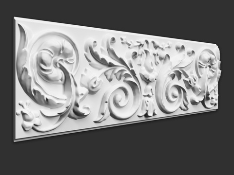  檐壁浮雕 SF173d模型 