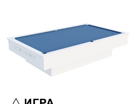  OM Billiard table Iceberg3d模型 