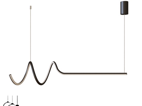  OM Inodesign Damaris Black L703d模型 