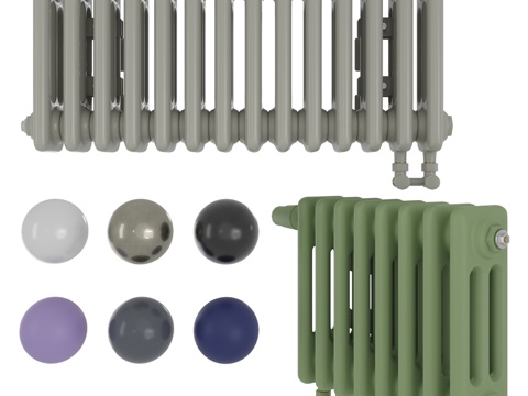  WABEH ST 3030 管状散热器3d模型 