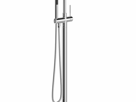  OM落地式浴缸龙头带花洒 STWORKI3d模型 