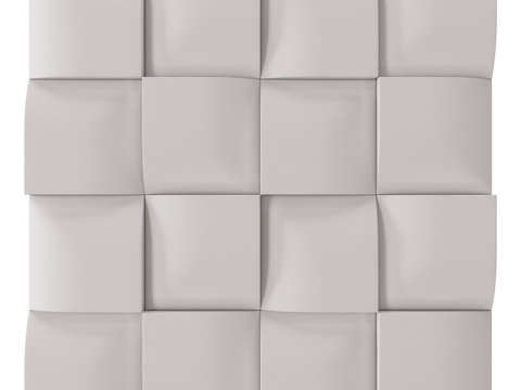  OM石膏3D面板 Quarter3d模型 