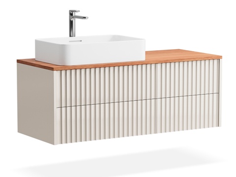  OM THE-IDEA 壁挂式浴室柜 WVR 3183d模型 