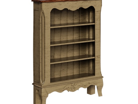  经典风格OM CD DVD柜3d模型 