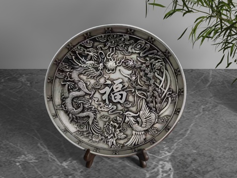  现代装饰摆件3d模型 