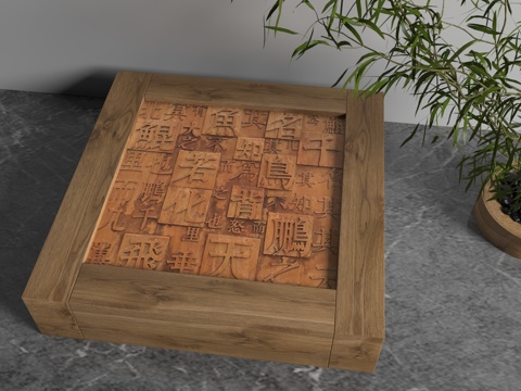  现代装饰摆件3d模型 