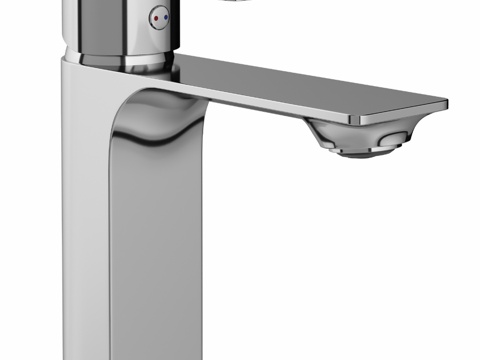  OM面盆龙头 STWORKI Grindsted S29013d模型 