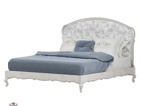  (OM) Lorenzo Light床 罗马诺家居3d模型 