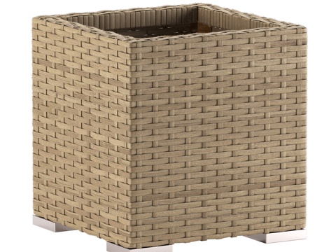  OM花盆立方体小号3d模型 