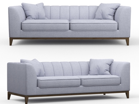  OM 直线沙发 HECTOR3d模型 