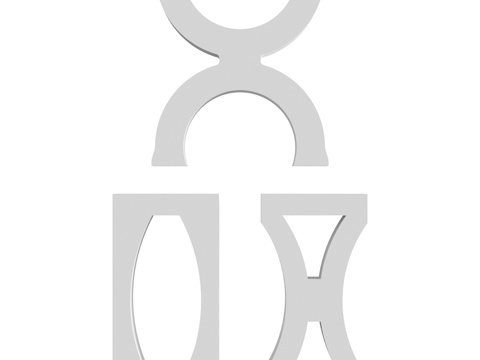  3D装饰板345号、 347、348 LepGrand3d模型 