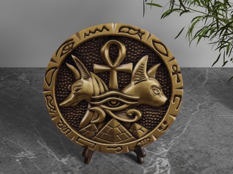  现代装饰摆件3d模型 