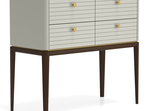  OM Mister Room 米兰风边柜 MN 07-013d模型 