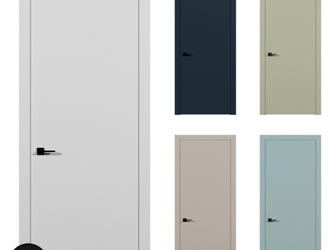  Ом 单色草原门3d模型 