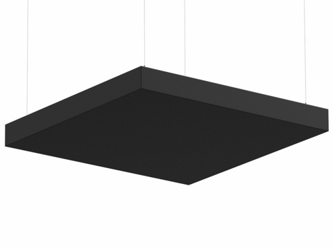  悬挂式LED吸音板方形OM3d模型 