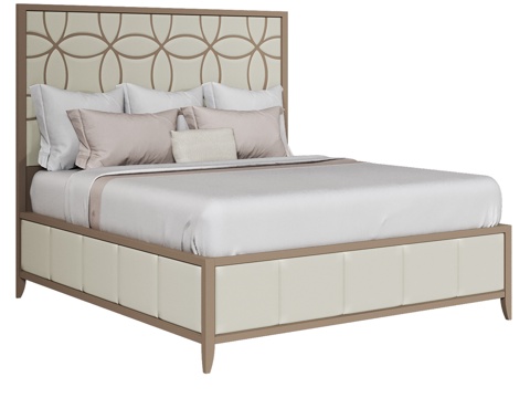 OM 180 200现代风格床3d模型