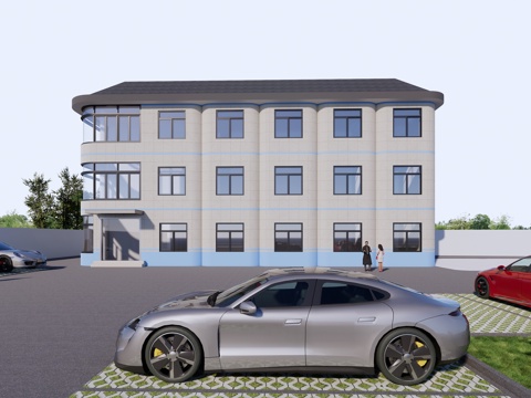 环卫所 垃圾站 办公大楼最新全套施工图cad施工图