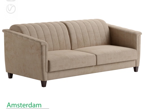  阿姆斯特丹沙发床3d模型 