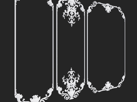  RosLepnina出品框架WALTER系列3-4-5号3d模型 