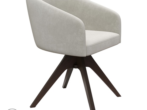  OM Chair VALENCIA 360°3d模型 