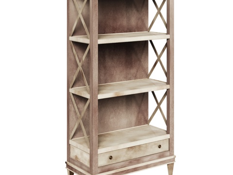  OM意式书柜3d模型 