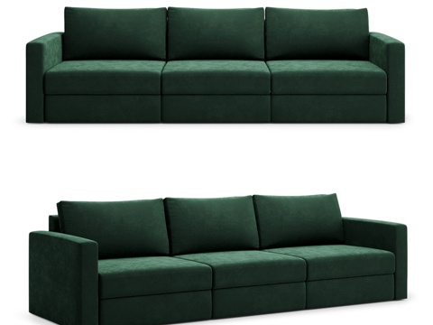  OM KULT-HOME模块化沙发 HANSEN 02.383d模型 