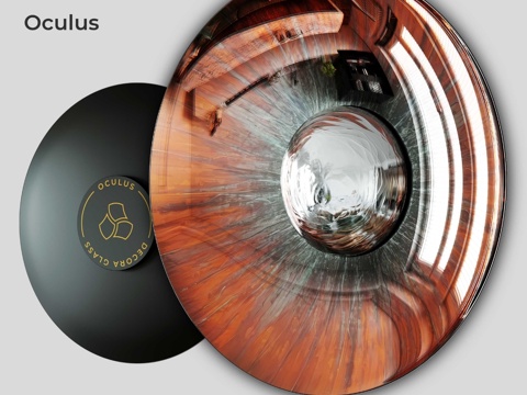  OM 艺术镜面装饰板 Oculus 型号 0533d模型 