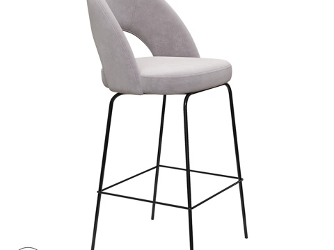  OM KUWAIT COMPACT BAR金属吧椅3d模型 