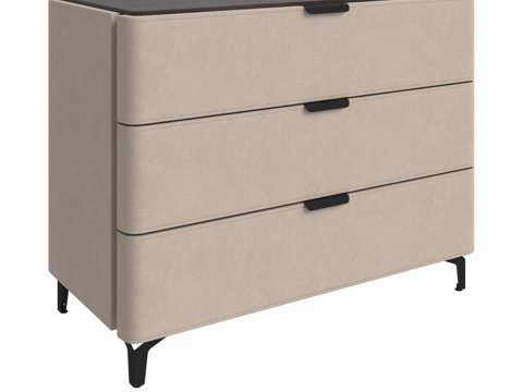  Megapolis三抽屉柜3d模型 