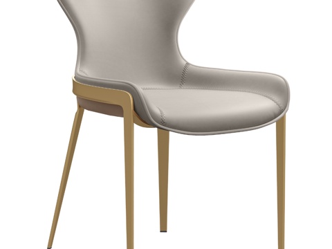  希拉里餐椅3d模型 