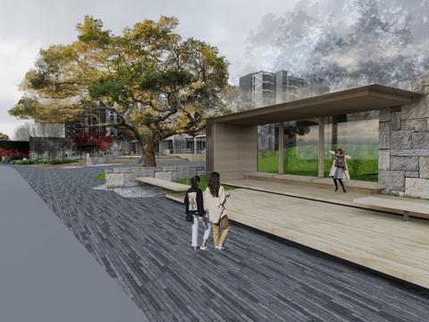 售楼部 景观 示范区 地产su模型