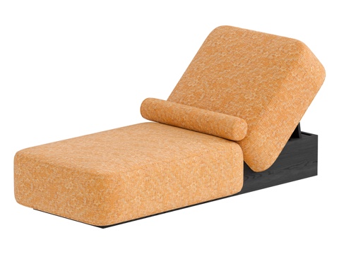  BINO HOME出品的OM PLAIN日光浴床3d模型 