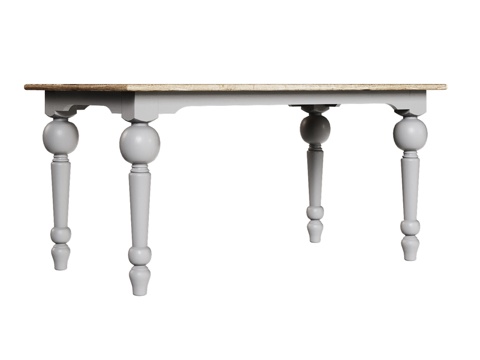  OM 160x90 厘米雕花腿经典款餐桌3d模型 