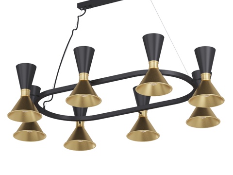  Pikartlights品牌Dualight OV吊灯sku3d模型 