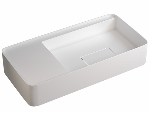  ABBER Stein AS2627悬挂式洗脸盆3d模型 