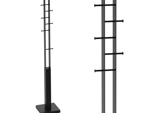  OM Sgib挂衣架13d模型 