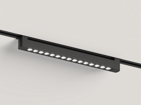  Lumistar 220V轨道线性点线灯3d模型 