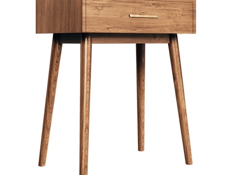  OM中世纪梳妆台带抽屉3d模型 