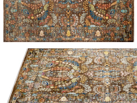  地毯“SHAHI FINE” DBRN-MLT 艺术生活3d模型 