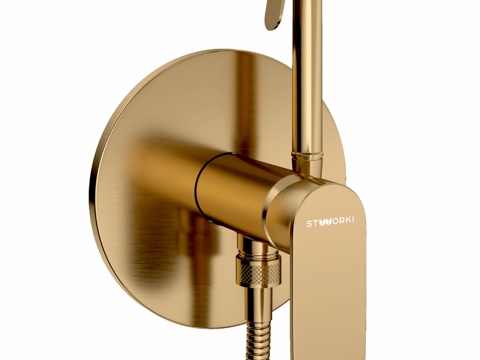  OM卫生淋浴STWORKI韦斯特福德K-15005-MG带3d模型 