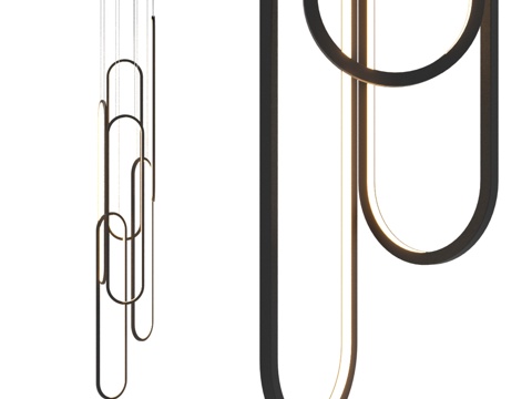  吊灯 Frame IT-1621-Radial-63d模型 