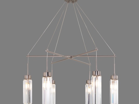  OM吊灯 Eurosvet 60163 6 Gilian3d模型 