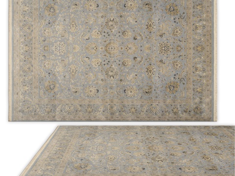  安西地毯（编号3096）3d模型 