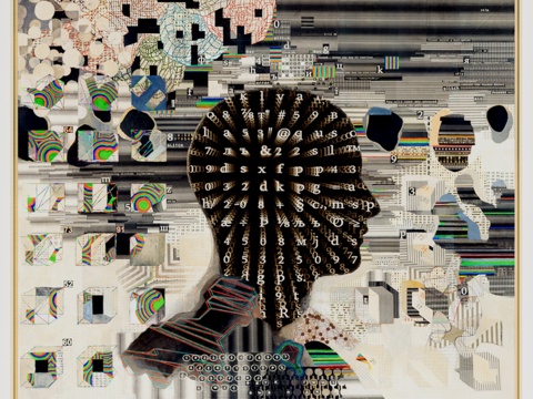  SMART GALLERY OM绘画《故障美学》3d模型 