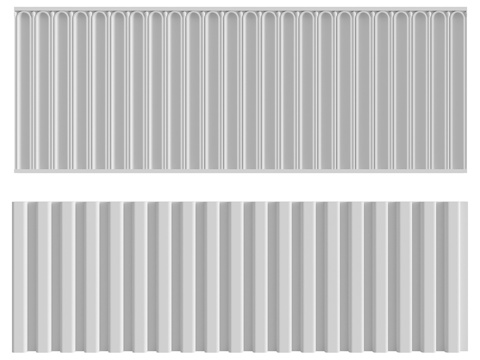  檐壁饰第40号与第41号3d模型 