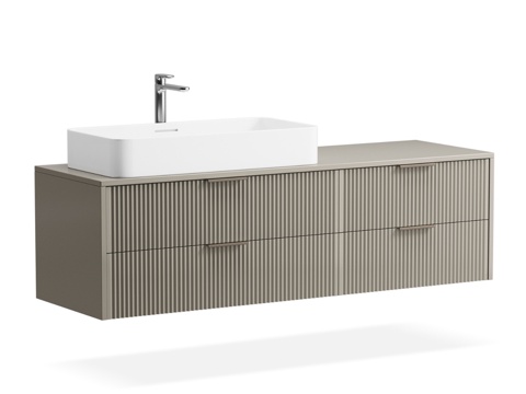  OM THE-IDEA 壁挂式浴室柜 WVR 1563d模型 