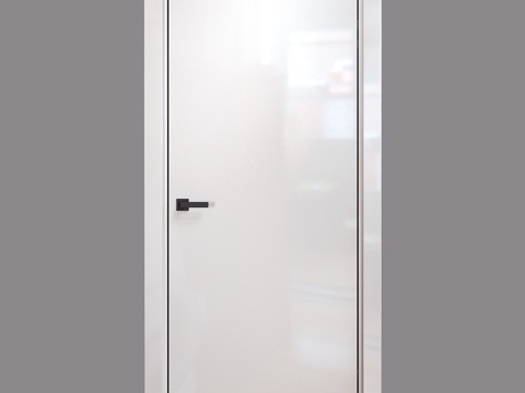  CARDA室内门 R-1型号 白色亮光款3d模型 