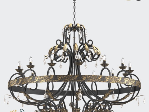 RCR108 14 Matilta 吊灯3d模型