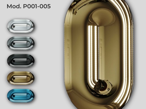  OM艺术镜面装饰板 Oculus Pill 型号001-003d模型 